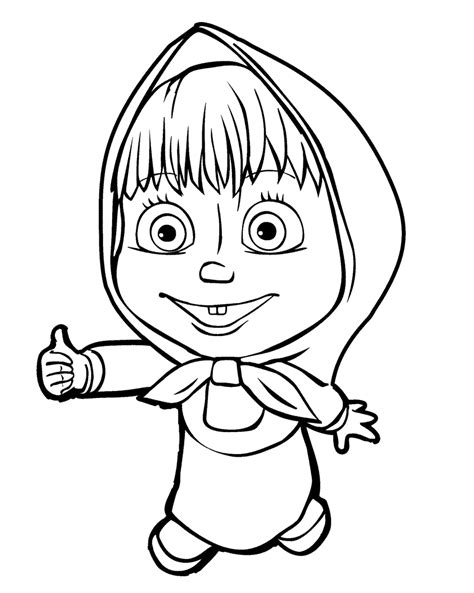 50 Best Ideas For Coloring Masha And The Bear Coloring Pages