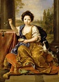 "Louise Marie Anne de Bourbon of Athénaïs by King Louis XIV Blowing ...
