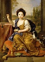 "Louise Marie Anne de Bourbon of Athénaïs by King Louis XIV Blowing ...