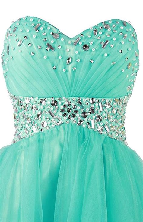 A Line Beaded Short Prom Dress Formal Party Homecoming Dresses On Luulla