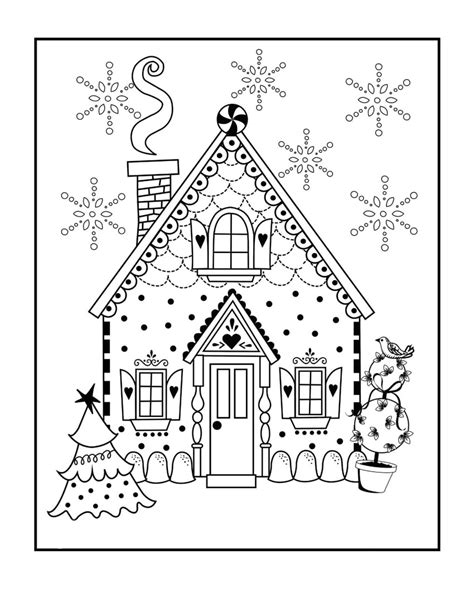 Printable Christmas Houses