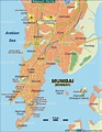 cool Map of Mumbai | Mumbai, Map, Mumbai map