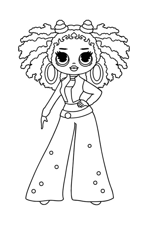 Coloring Pages Lol Omg Dolls Download Print And Color Online