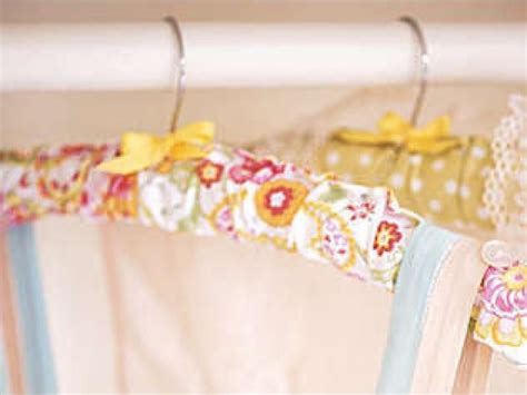 How To Sew A Coat Hanger Cover Fabric Covered Hangers