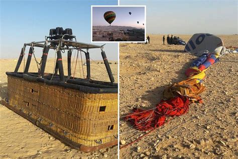 Egypt Hot Air Balloon Horror Leaves One Dead And 12 Injured After It
