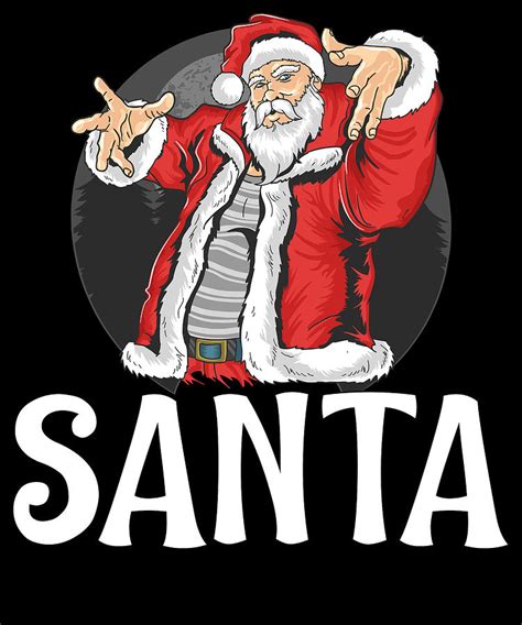Cool Santa Claus Merry Christmas Whats Up Christmas Santa Drawing By