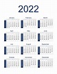 Download Calendar 2022 Word - Customize and Print