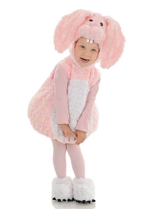Pink Bunny Toddler Bubble Costume