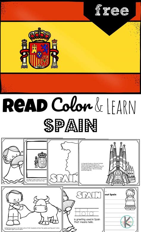 Free Printable Map Of Spain For Kids Get Latest Map Update