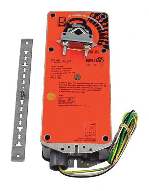 Belimo 120v Ac Onoff Fire And Smoke Damper Actuator 120vac 32° To