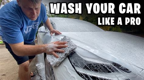 How To Wash Your Car Like A Pro Tesla Model Youtube