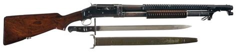 M97 Trench Gun With Bayonet The Shotgun Allows You To Hold Down The
