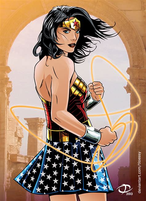 Wonder Woman Pinup By Tloessy On Deviantart