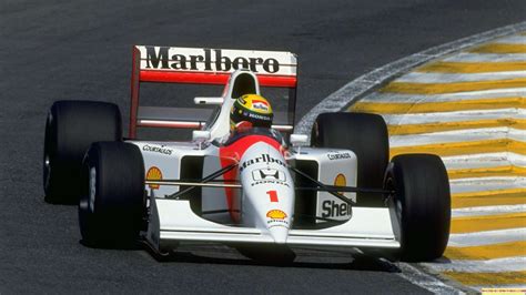 My Current Pc Wallpaper Ayrton Sennas Mclaren Honda Back When Honda