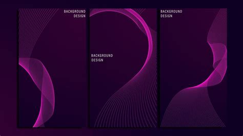 Abstract Background Modern And Elegant Lines With Gradient Colors