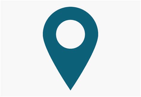 Blue Location Address Icon Hd Png Download Kindpng