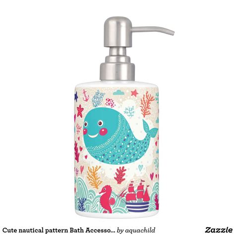 From bidets to toilet paper to showerheads to bath towels, we've researched, reviewed, and tested hundreds of. Cute nautical pattern Bath Accessory Set | Zazzle.com ...