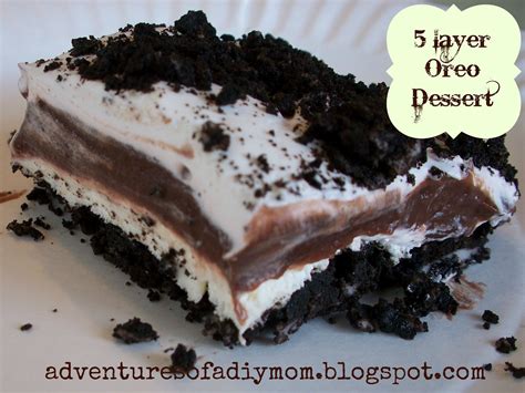 5 layer oreo dessert adventures of a diy mom
