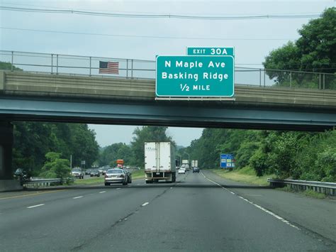 Interstate 287 North Somerville To Mahwah Aaroads New Jersey