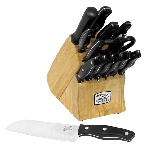 Chicago Cutlery Metropolitan High Carbon Blade Block Knife