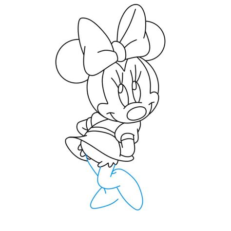 Étape 8 Dessinez Minnie Mouse Une Belle Paire De Chaussures