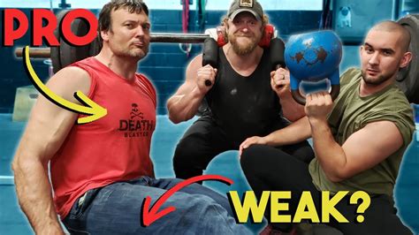 Pro Arm Wrestler Weak Legs Devon Larratt Canada Youtube