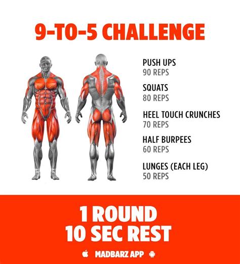 Try This No Equipment Workout Challenge For Building Muscle At Home Full Body Workout