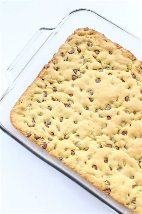 Cake Mix Chocolate Chip Cookie Bars The Taylor House