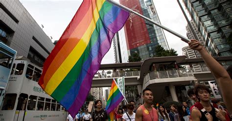 hong kong s top court grants expat lesbian right to spousal visa huffpost