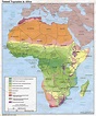 Africa Physical Map