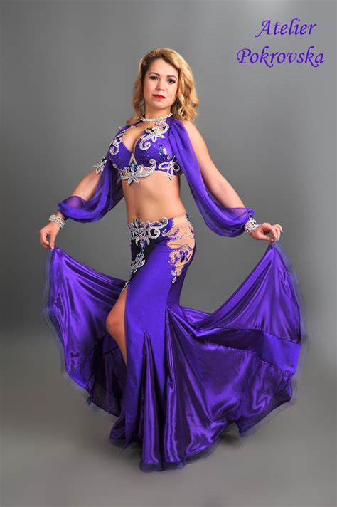 purple dream professional belly dance costume from atelier etsy belly dancer costumes belly