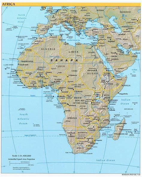 Algeria, angola, benin, botswana, burkina this is a political map of africa which shows the countries of africa along with capital cities, major cities. Map of Africa: A Source for All Kinds of Maps of Africa