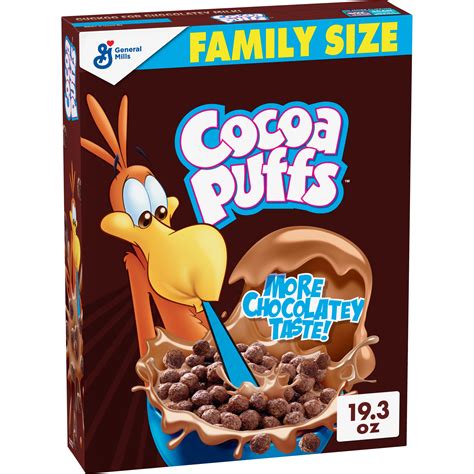 Cocoa Puffs Chocolate Cereal With Whole Grains 193 Oz