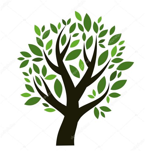 Stylized Vector Tree Stock Vector Image By ©mrswilkins 120209170