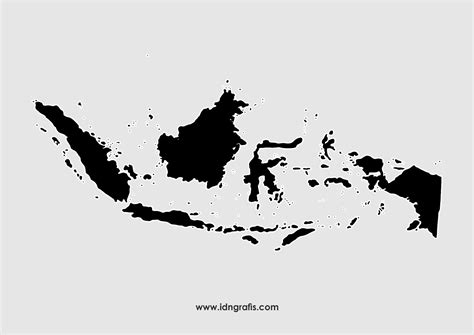 Peta Indonesia Sketch