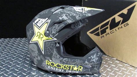 Fly Racing Elite Rockstar Energy Dirt Bike Helmet Youtube