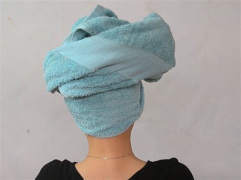 How To Wrap Your Hair In A Towel 12 Steps With Pictures