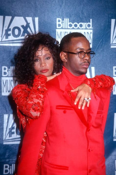 Whitney Houston And Bobby Brown At The Billboard Music Awards Whitney Houston Bobby Brown