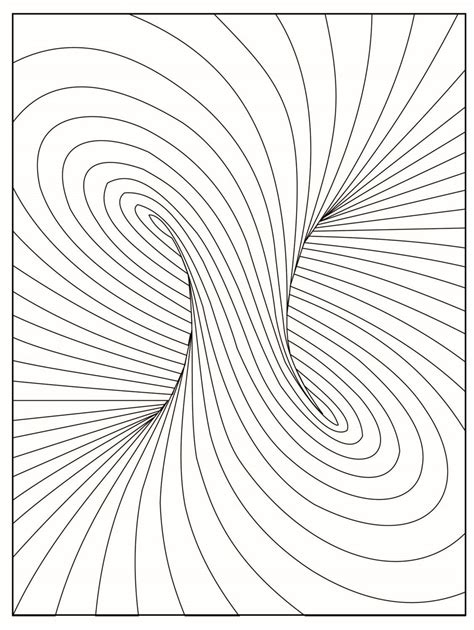 free printable optical illusion coloring sheets printable blog