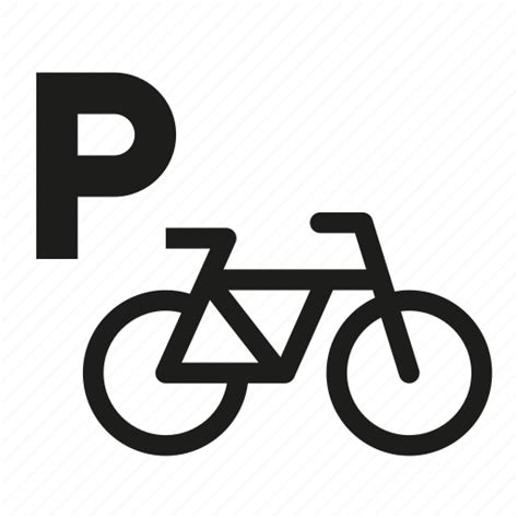 Bicycle Bicycle Parking Bicycle Parking Navigation Garage Sign