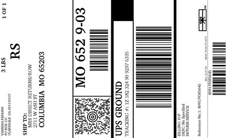 (next business day as early as 8 am). UPS shipping label for 1Z1823249092976335 | Printing ...