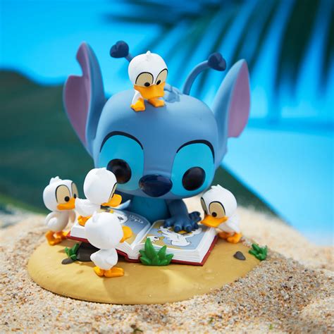 Box Lunch Exclusive Stitch With Ducks Deluxe Funko Pop Is Now