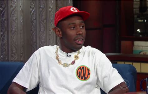 American rapper, musician, singer, songwriter, record producer, actor, visual artist, designer and comedian. Watch Tyler, the Creator grab Stephen Colbert's backside and explain why every rap on 'Flower ...