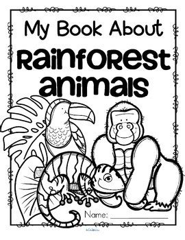 Cows coloring pages cows are intelligent and social animals they like to interact and. Rainforest Animals Activity Printables - Read, Color and ...