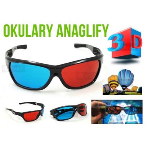Okulary 3d Red Cyan Anaglify 3d Archiwum Arenapl