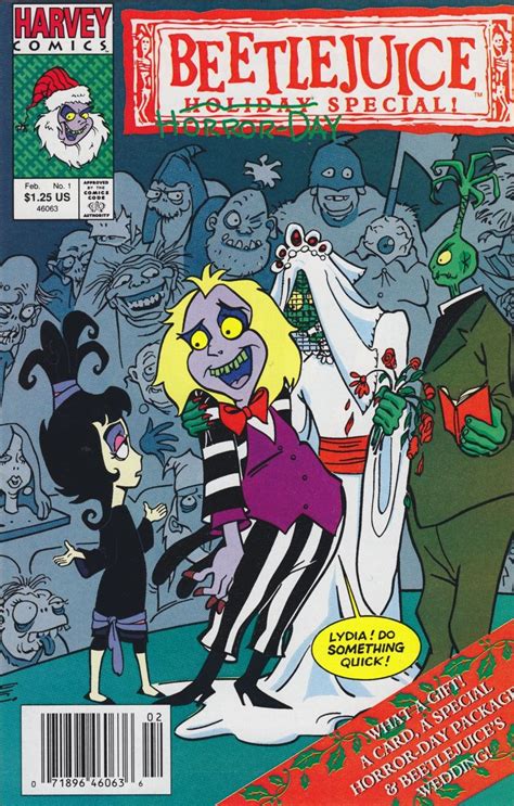 Beetlejuice Horror Day Special 1 Harvey Cover Art By Dave Manak