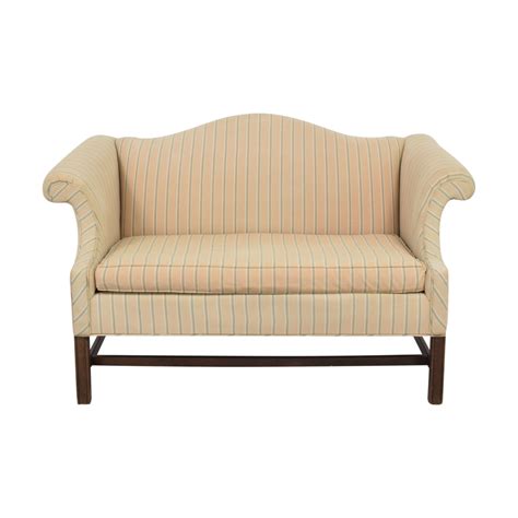 74 Off Chippendale Style Camelback Loveseat Sofas