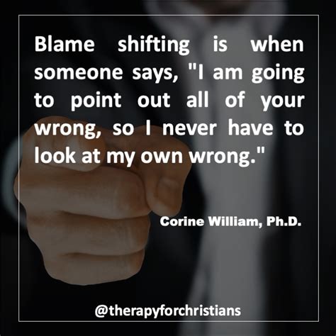 What Is Blame Shifting And How To Deal With It