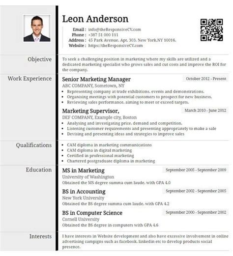 Sample Resume From Linkedin Simple Resume