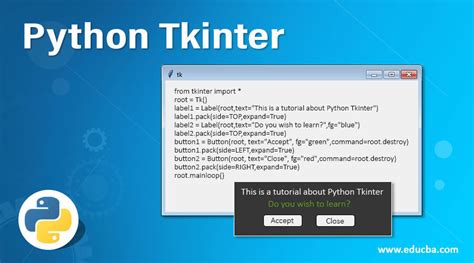 Python Tkinter Python Tkinter